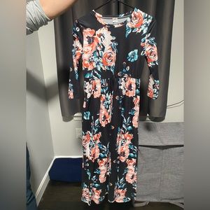 Girls size 12 floral dress